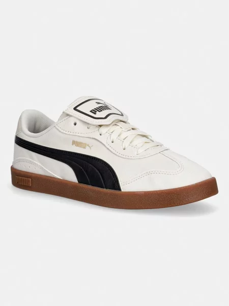 Pantofi Puma din piele bej