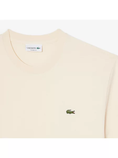 Lacoste футболка чоловіча Classic fit бежева