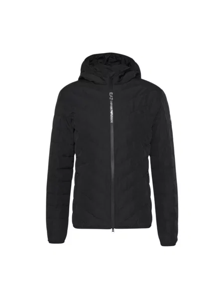 Kurtka Emporio Armani Ea7 z kapturem czarna