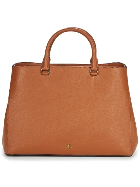 Lauren Ralph Lauren Kézitáska Hanna karamell narancsszínű