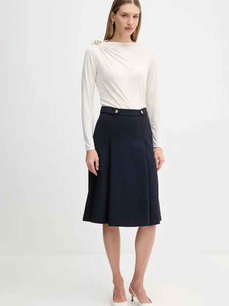 Fustă Tommy Hilfiger în linie A