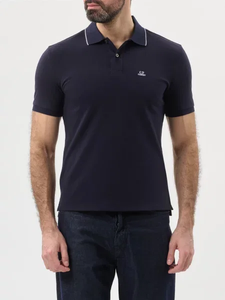 Поло C.p. Company синее