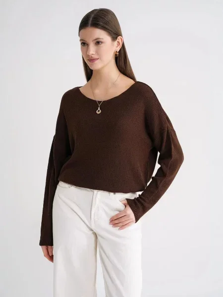 MixRay Pulover Pullover' rjava