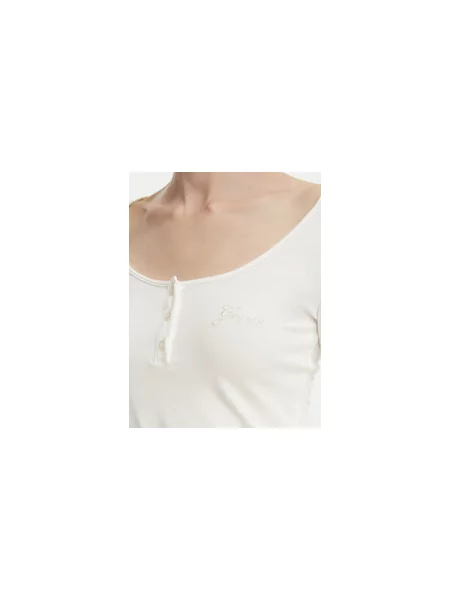 Guess Pižama Kremna Regular Fit