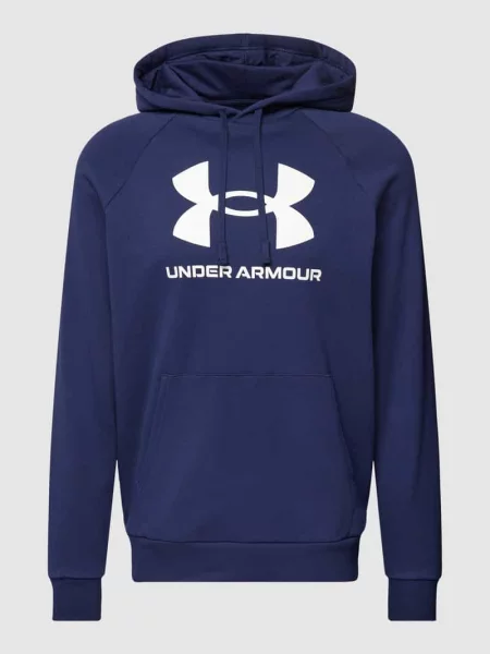 Bluza Under Armour Rival Fleece Logo Hd Midnight Navy S granatowa