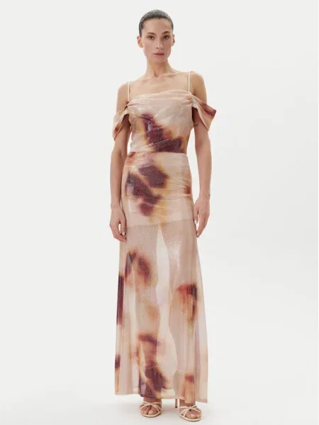 Večerna obleka Eleh bež