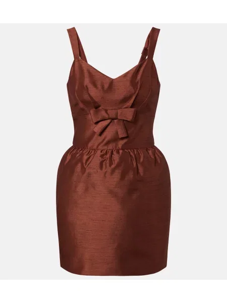 Rochie Shushu/tong cu funde maro