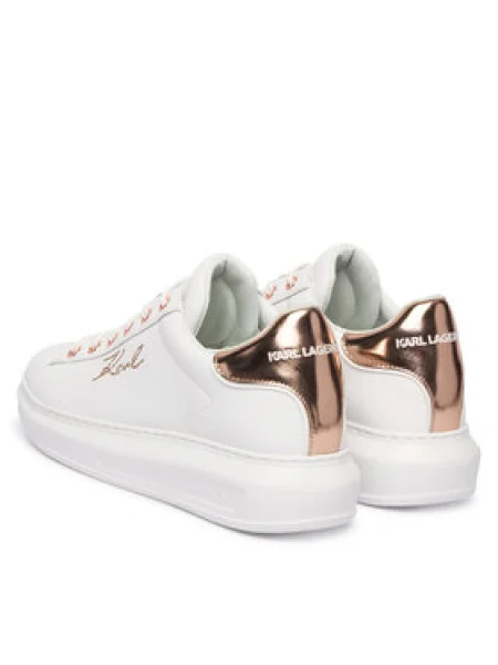 KARL LAGERFELD Sneakersy Kapri biela