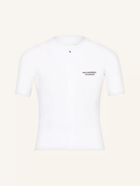 Pas Normal Studios Koszulka Rowerowa Essential weiss biała