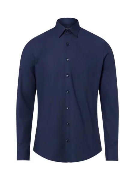 Finshley & Harding Koszula Mężczyźni Super Slim Fit 36 niebieski