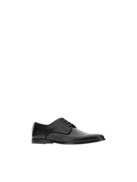 Derby Dolce And Gabbana skórzany czarny
