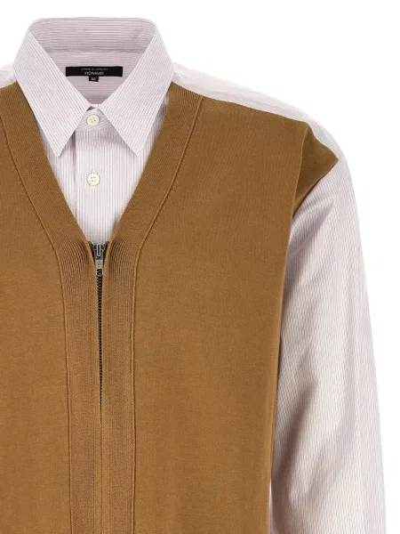Csíkos ing Comme Des Garçons Homme fehér