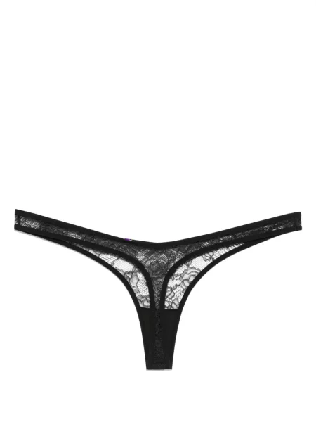 Chiloți tanga Maison Close negru