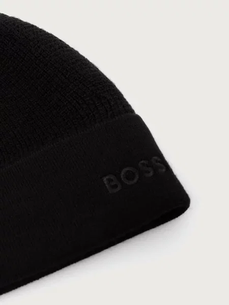 BOSS Czapka Aflix czarny