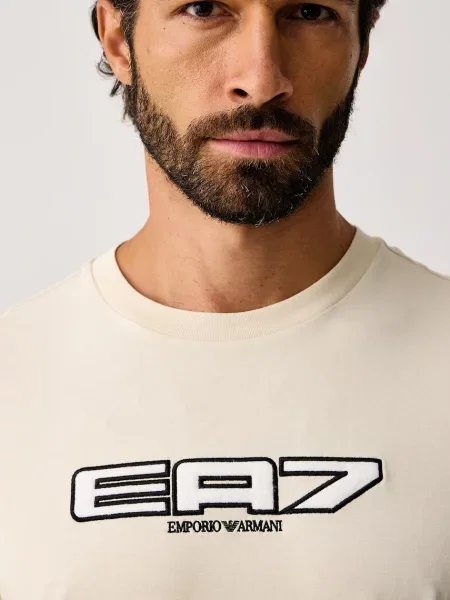 Emporio Armani férfi póló bézs