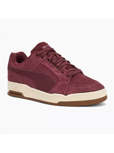 Buty PUMA Slipstream Lo MMQ aubergine/gum bordowe