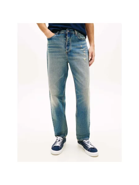 Blugi Tommy Jeans albastru