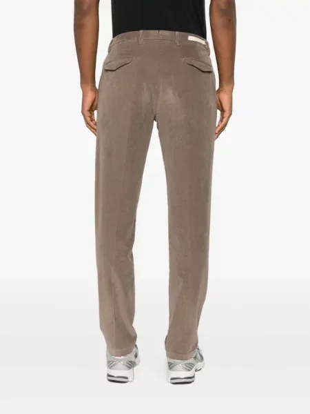 Pantaloni Briglia 1949 de catifea cord maro