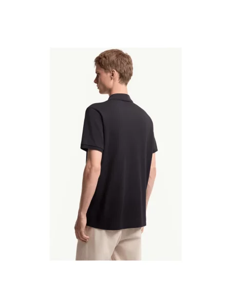 Koszulka polo Moncler niebieska
