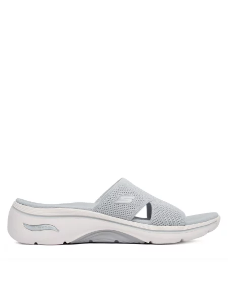 Шльопанці Skechers Gowalk Arch Fit Dakota сірий