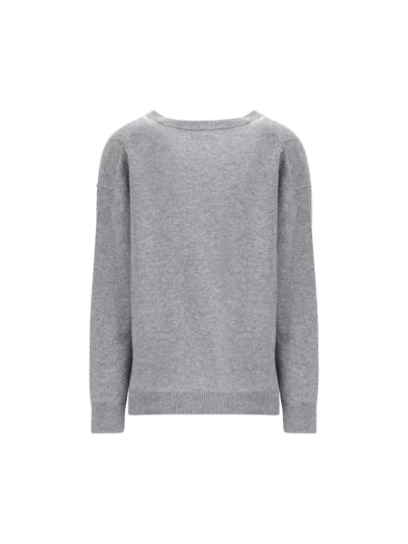 Sweter Jil Sander wełniany szary