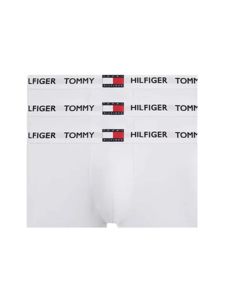 Tommy Hilfiger Underwear Boxerky tmavomodrá / červená biela