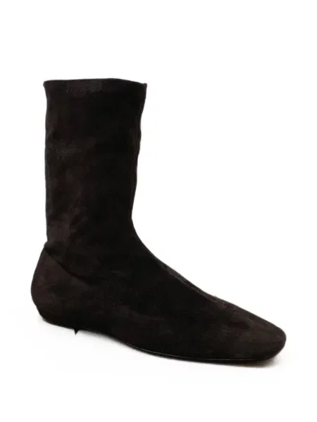 Botine The Row stretch maro
