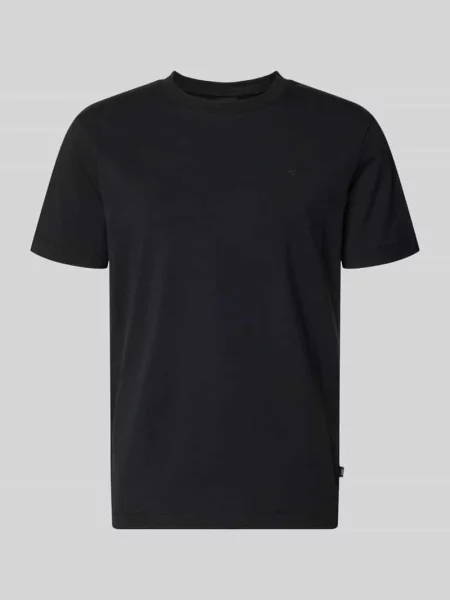 T-shirt z okrągłym dekoltem model Carlonito' Joop! Collection czarna