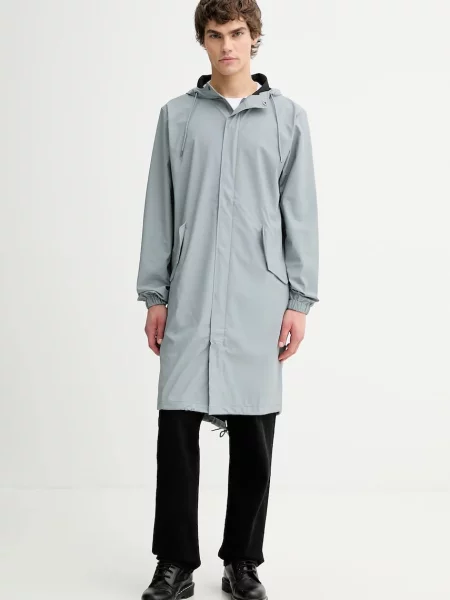 Rains geacă Fishtail Parka W3 gri