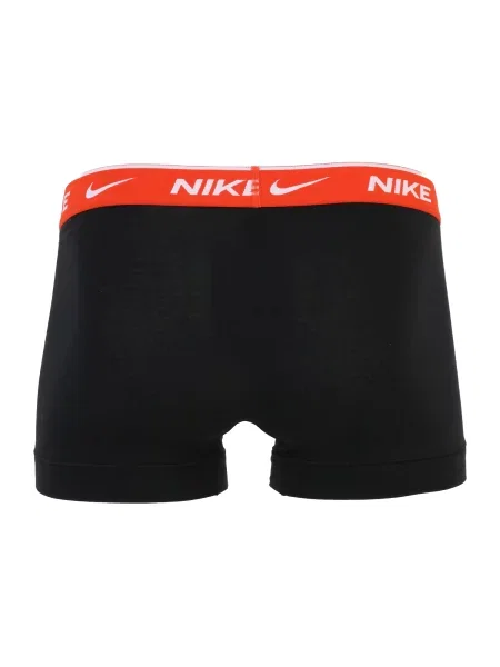 NIKE Underwear Boxerky tmavomodrá / mandarínková / červená / čierna modrá