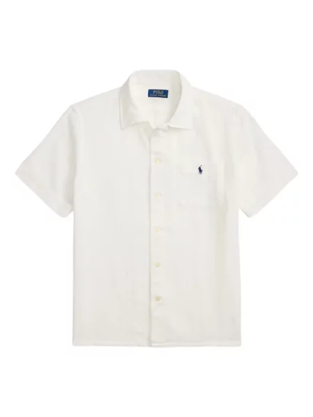 Кожени чорапи Polo Ralph Lauren с отворена пета с пейсли десен бяло