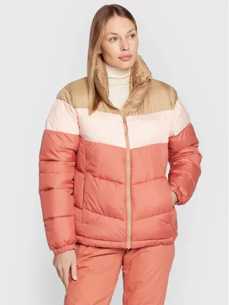 Columbia Zimska jakna Puffect™ Color Blocked Koral
