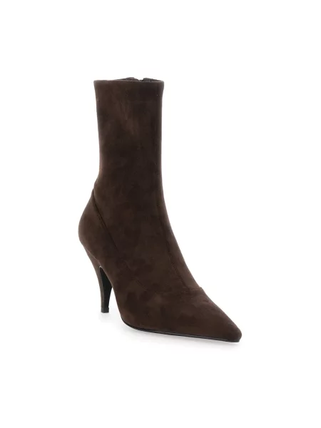 Botki Jeffrey Campbell skórzane brązowe