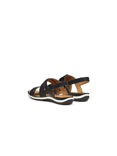 Szandál Geox D Sandal Vega fekete