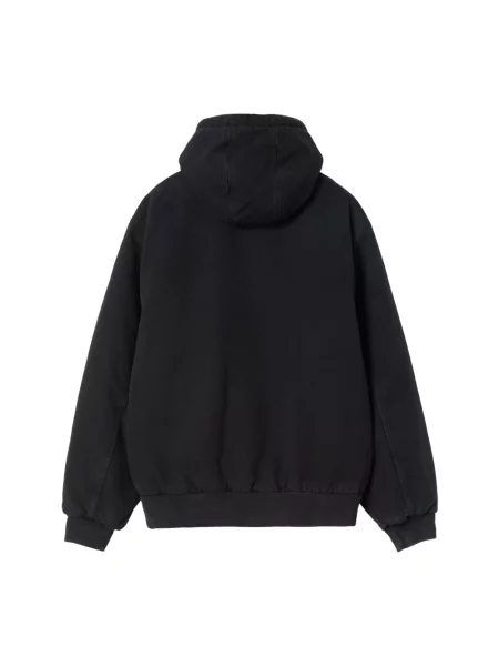 Kurtka Carhartt Wip płócienna z kamieniami niebieska