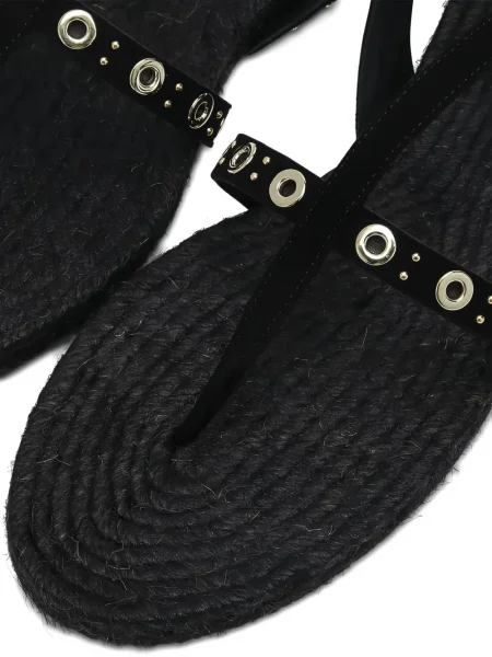 Sandale Castaner cu tepi negru