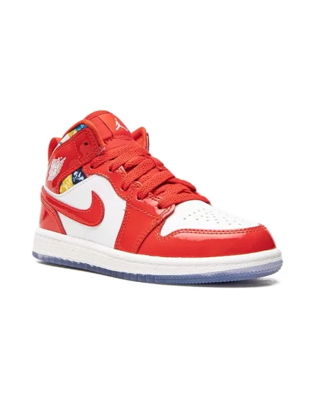 Sneakersy dziecięce Jordan czerwone