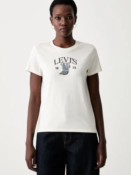 Levi's tričko THE PERFECT béžové