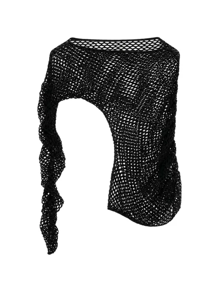 Bluză Vaquera asimetrică negru