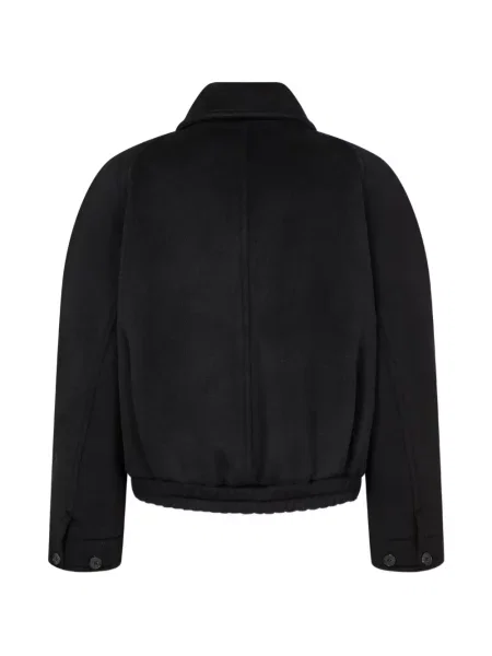Geacă bomber Tomboy din fetru negru