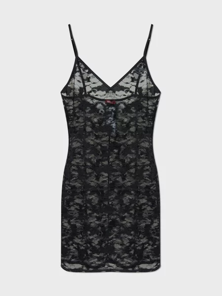 Ночная рубашка Diesel черная