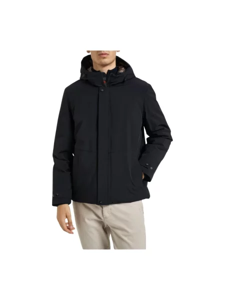 Krótka parka Hèskimo czarna