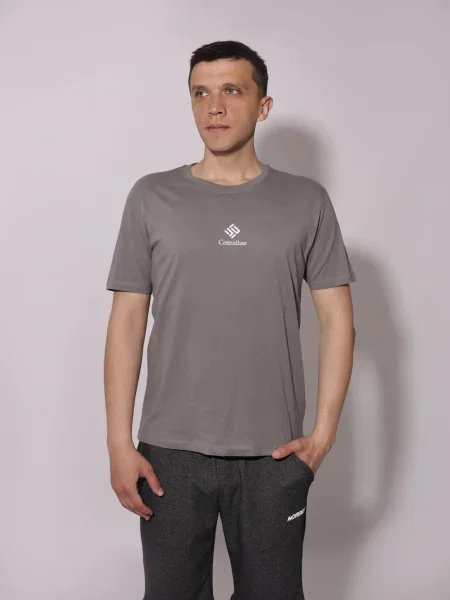 Футболка LUMO віскоза/поліестер сірий