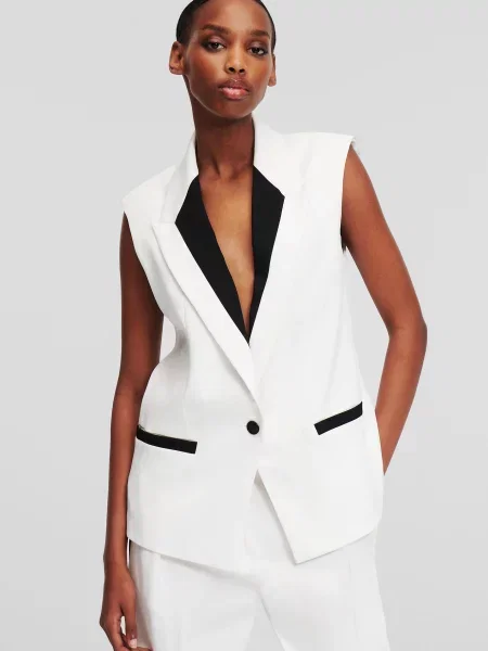 Жилет Karl Lagerfeld білий