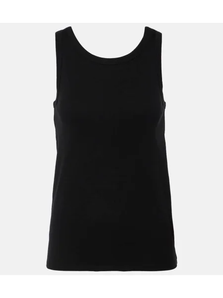 Top The Row din jerseu negru