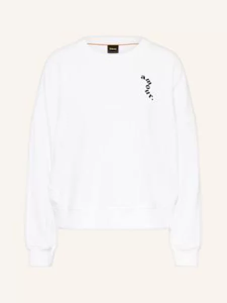 Boss Bluza Nierozpinana Ever Valentine weiss biała