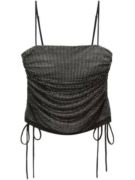 Top Alexander Wang de cristal negru