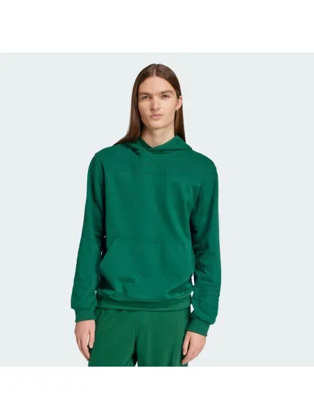 Adidas Originals bluza PRE LOVED HDY z kapturem gładka zielony