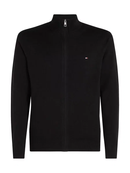 TOMMY HILFIGER Kardigan crvena / crna bijela