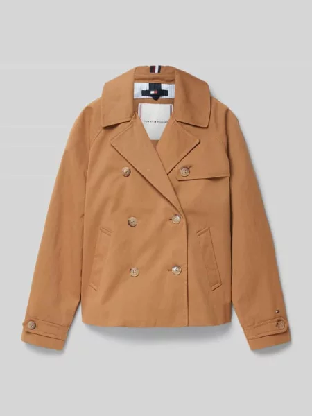 Kurtka z kołnierzem z połami Tommy Hilfiger Teens